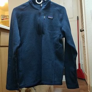 Patagonia 1/4 zip better sweater - mens small